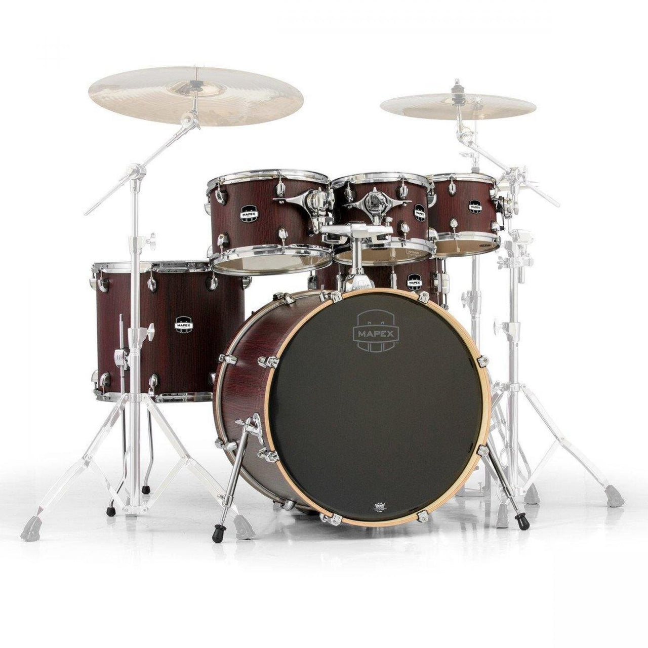 Bateria Mapex 6 Pz Mars Color Bloodwood Hrw Cromado, Ma6295fnrw