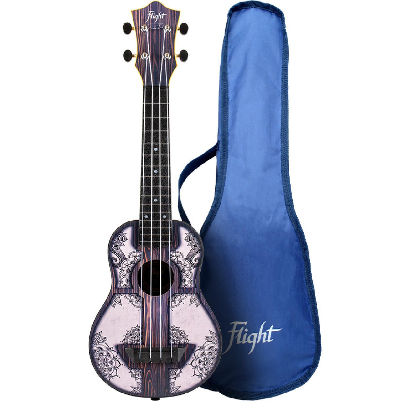 Ukelele Flight Soprano Tus40 Mw Con Funda