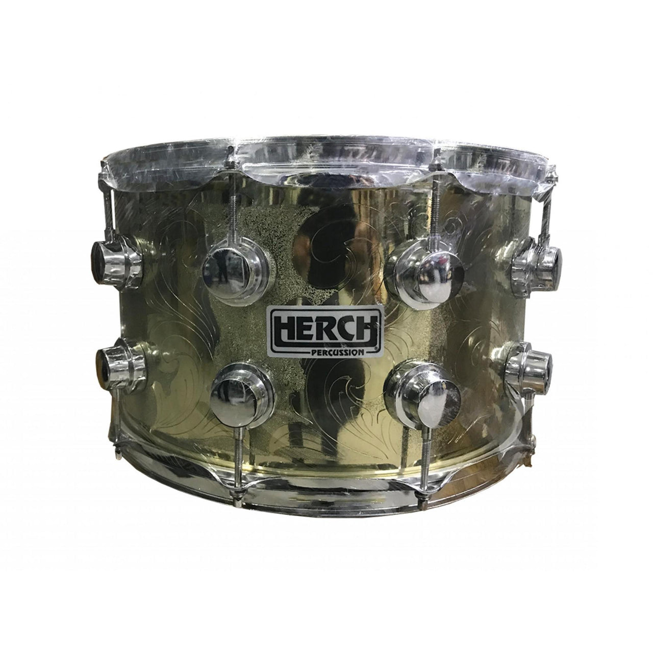 Tarola Herch 14x8" Dorada Rameada