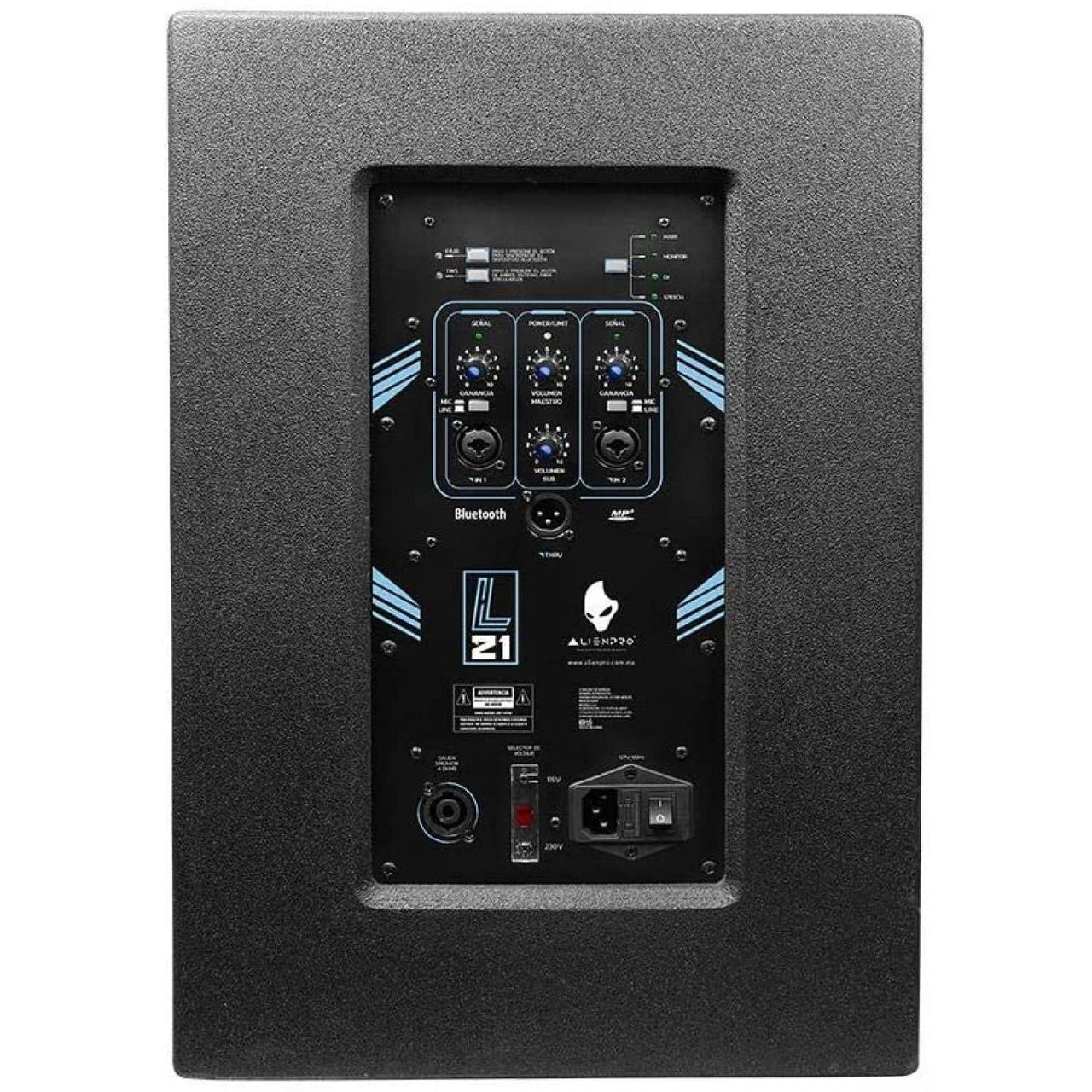 sistema de audio alien pro subwoofer 12 Pulgadas Satelite Con 6 drivers L-21