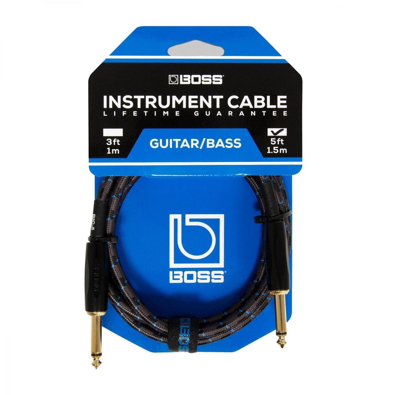 Cable Boss P/instrumento Plug A Plug 1.5 Mts, Bic-5