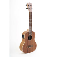 Thumbnail for Ukulele Concierto Bamboo  U-23-sapele-q Electroacustico Sapele Con Funda