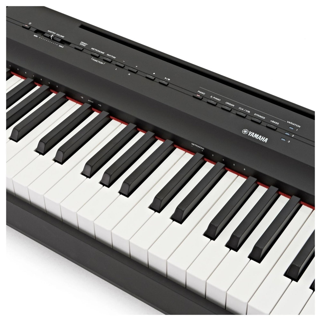 Piano Digital Yamaha Intermedio Negro (inc. Adap. Pa-150), P121b