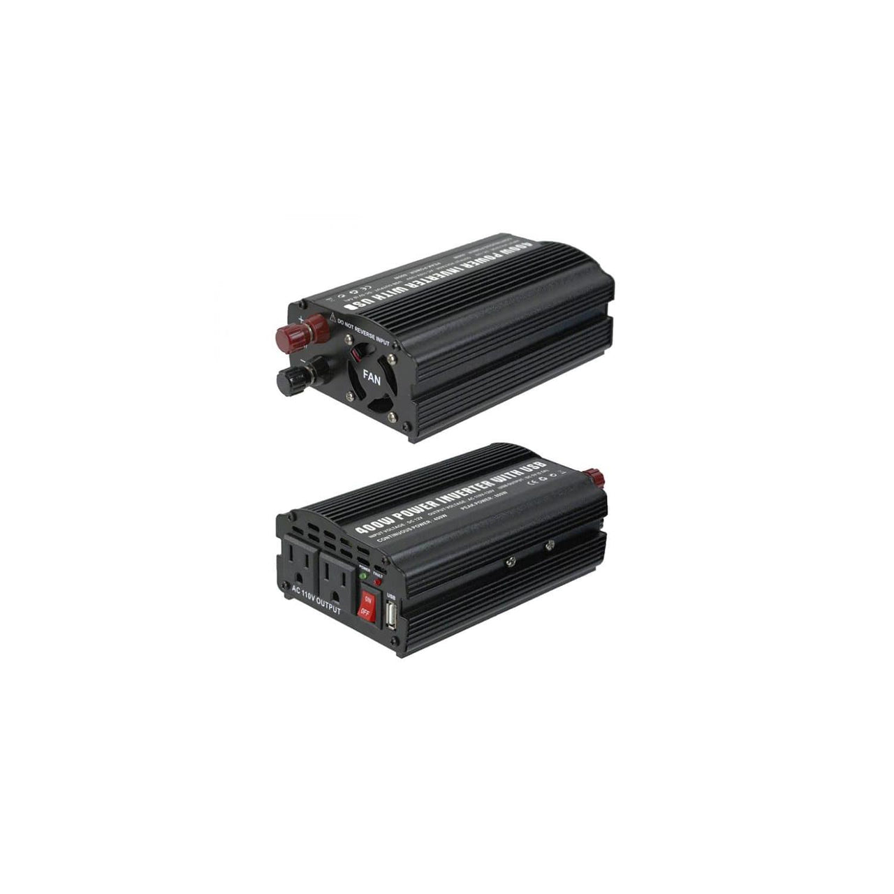 Inversor De Corriente Xtron 400w Dc12v Ac110v Pi-400