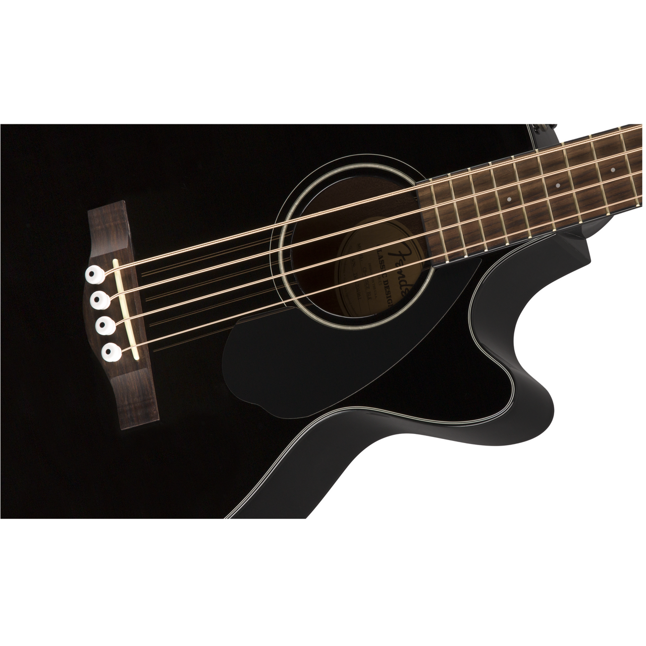 Bajo Electroacustico Fender Negro Lr, Cb-60sce, 0970183006