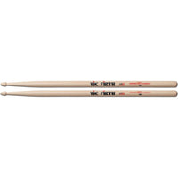 Thumbnail for Baquetas Vic Firth American Classic 5b Hickory Punta Madera Color Marron Claro