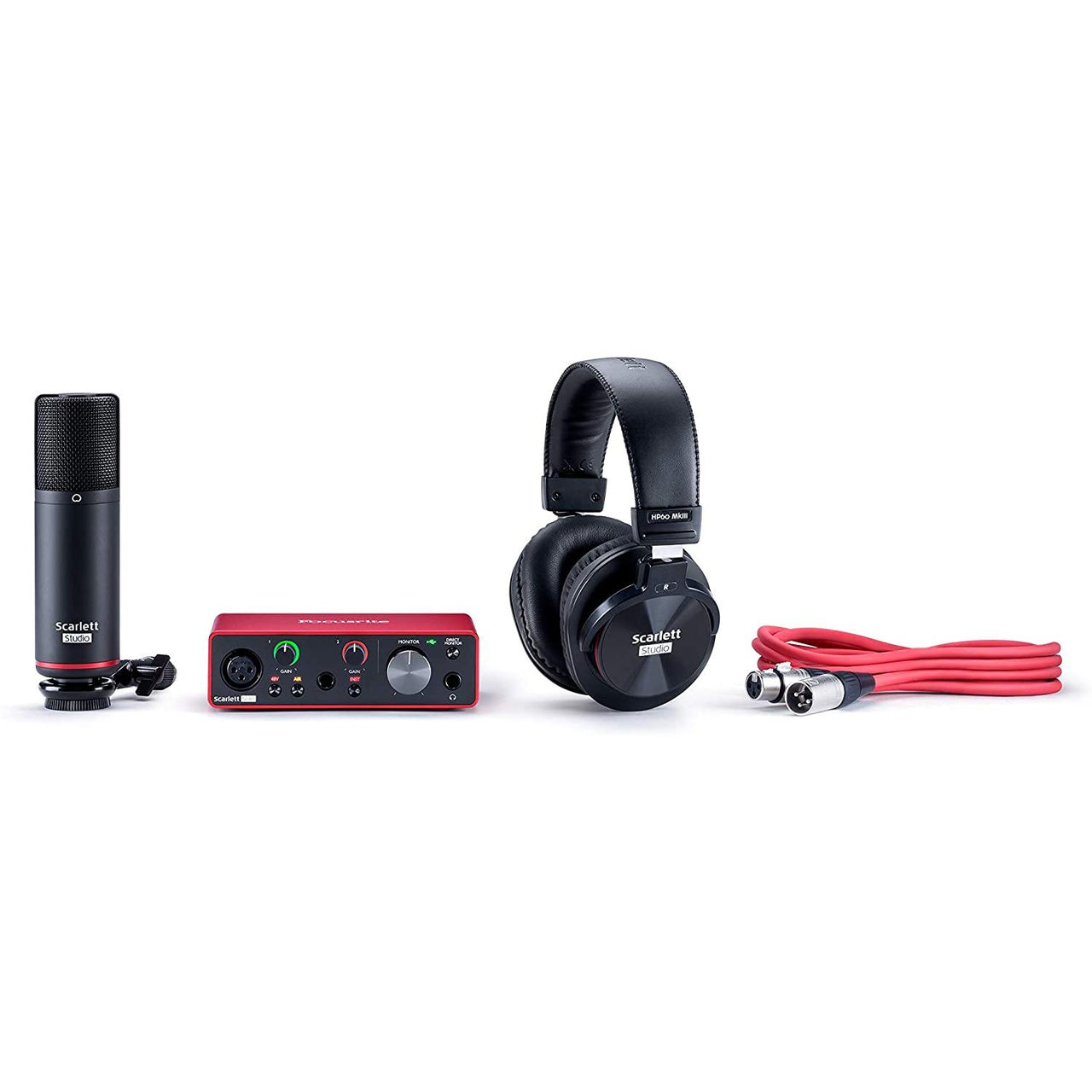 Interfase Focusrite Scarlett Solo Studio C/accesorios, Mosc0030