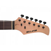 Thumbnail for Guitarra Electrica Bellator Neg10wst bkb Stratocaster Paquete Negra Mica Negra