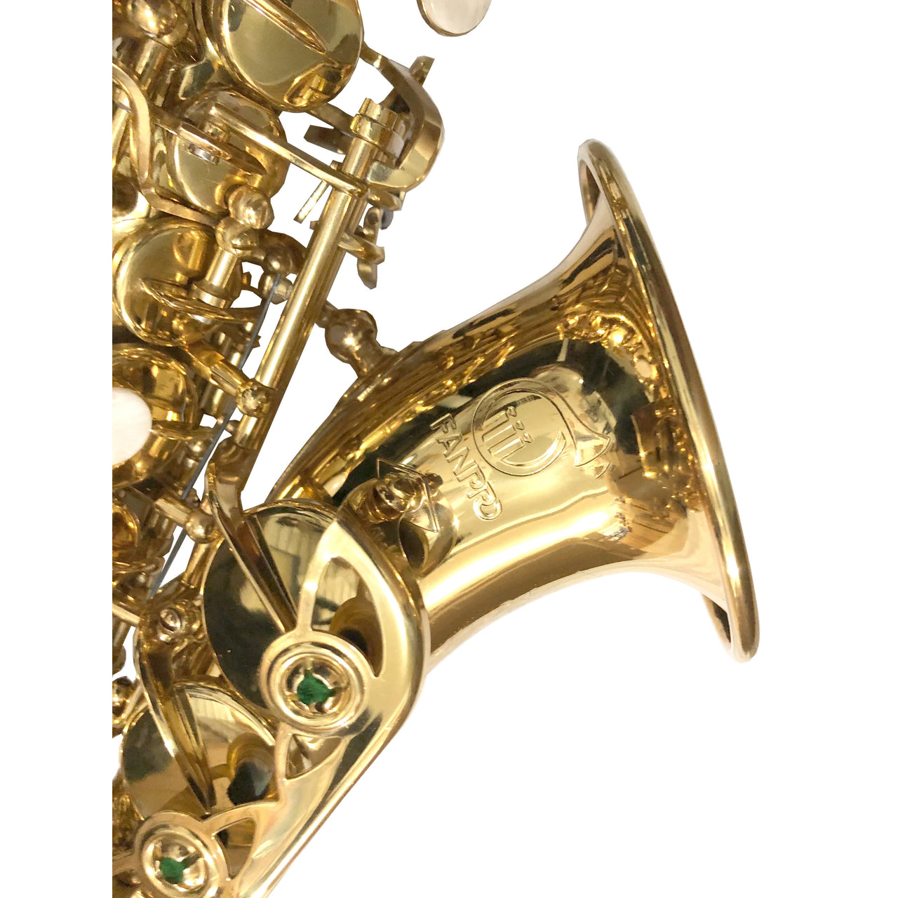 Sax Soprano Curvo Fanpro Sib Laqueado, Sxscurved