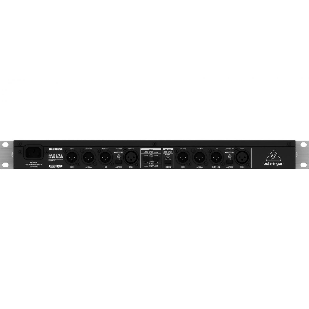 Crossover Behringer 3/4 Vias C/limitador, Cx3400v2