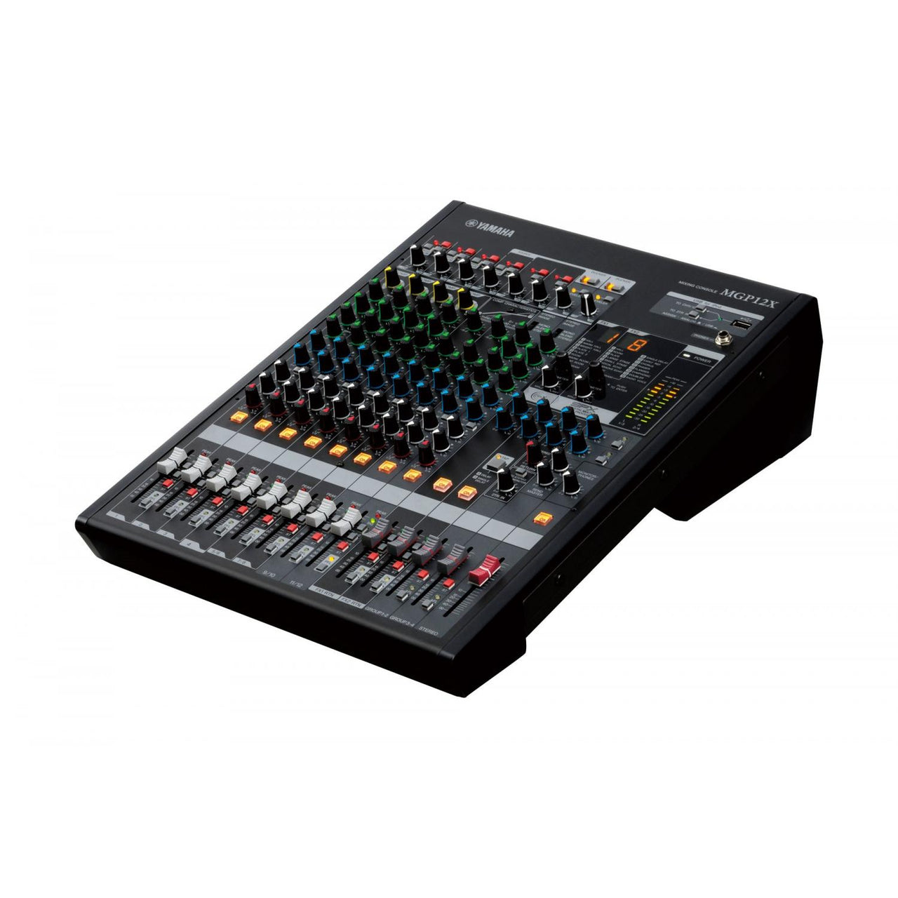 Mezcladora Yamaha 12 Can. C/Efectos, Mgp12x