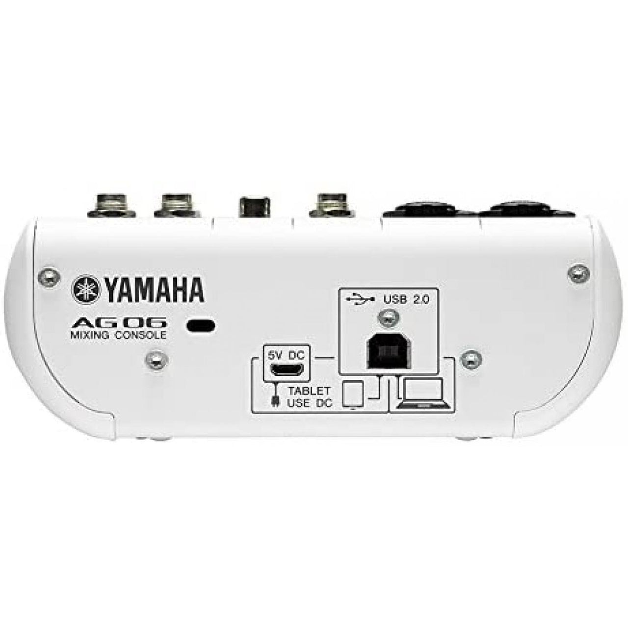Mezcladora Yamaha 6 Ch C/Fx Y Conexion Usb, Ag06