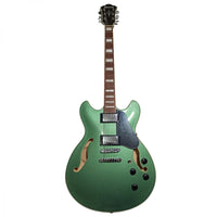Thumbnail for Guitarra Electrica Ibanez Artcore Verde Olivo Metalico, As73-olm