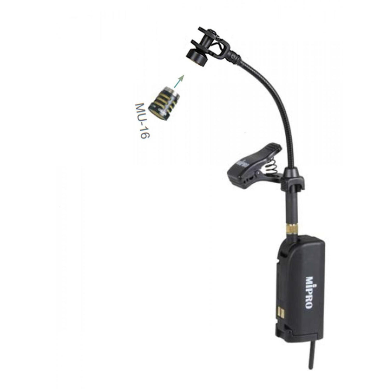 Mipro St-24 Set Micrófono Inalámbrico Para Instrumento