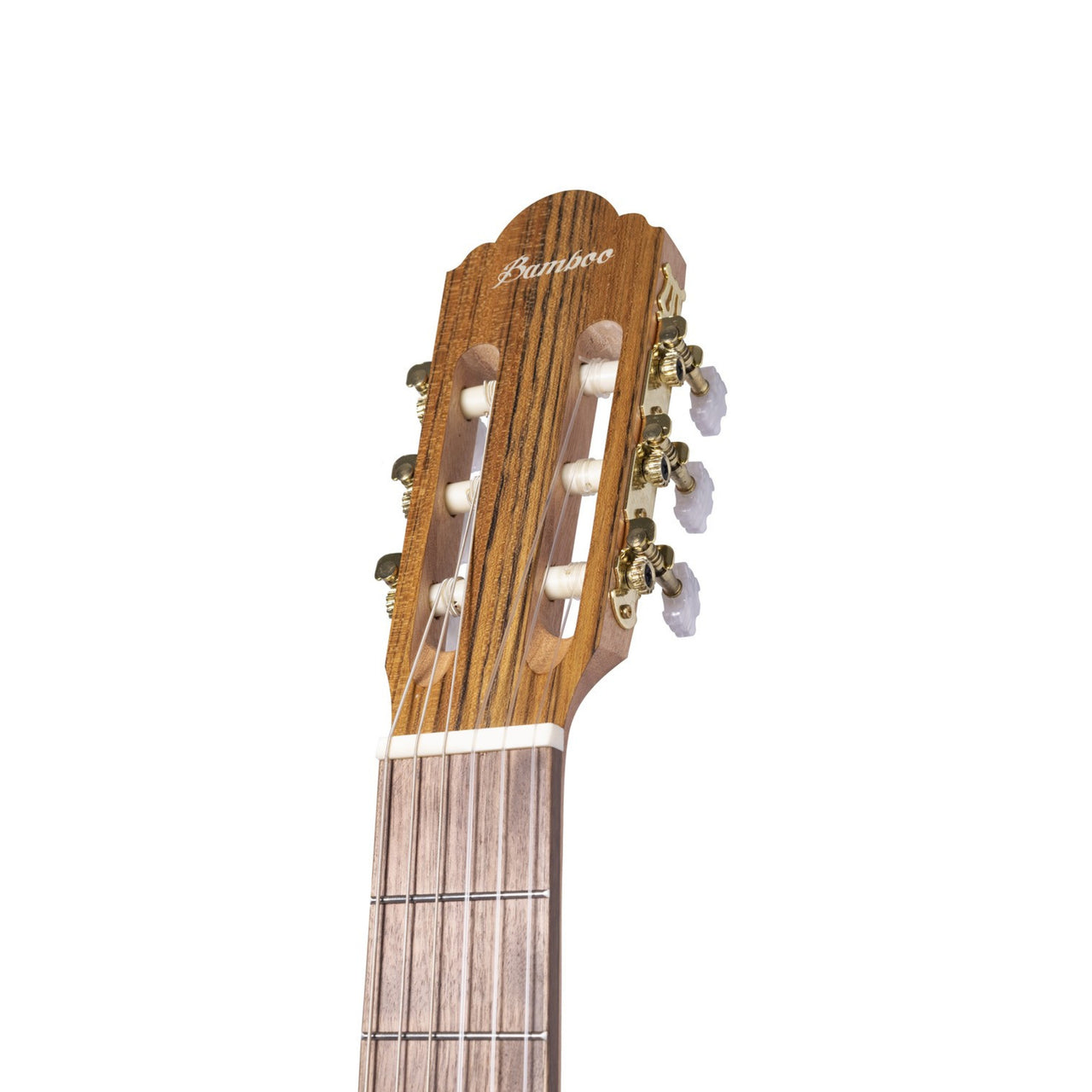 Guitarra Electroacustica Bamboo Gc-39-mahogany-q Con Funda 39 Pulgadas