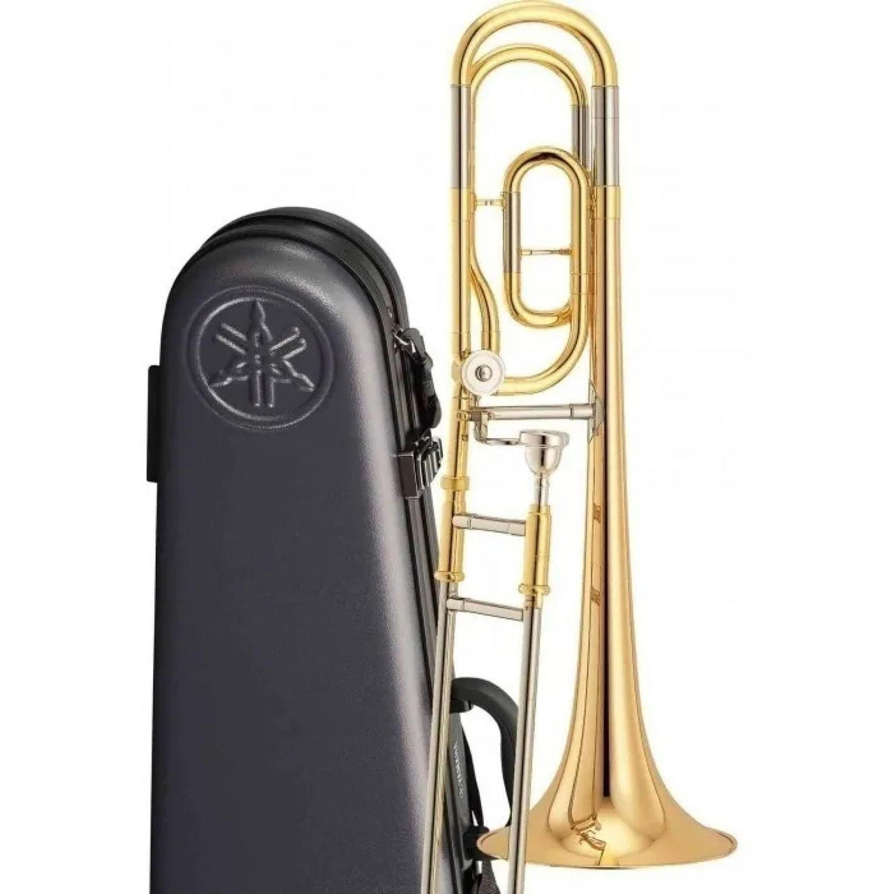 Trombon Yamaha Ysl356ge De Vara Con transpositor Sib/fa Laqueado