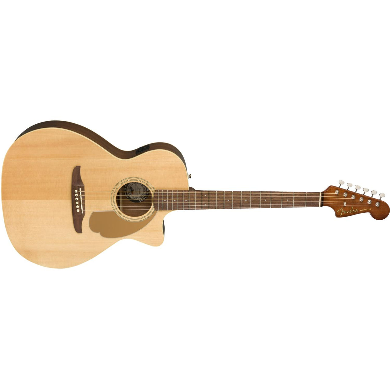 Guitarra Fender Newporter Player Electroacústica Natural 0970743021