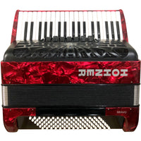 Thumbnail for Acordeon Hohner Bravo Iii De Teclas Azul C/Funda, A16642s