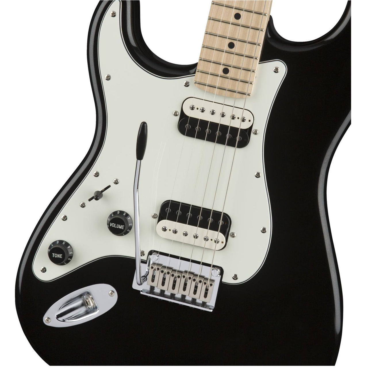Guitarra Squier by Fender Contemporary Stratocaster HH Para Zurdos Eléctrica Negro 0370229565