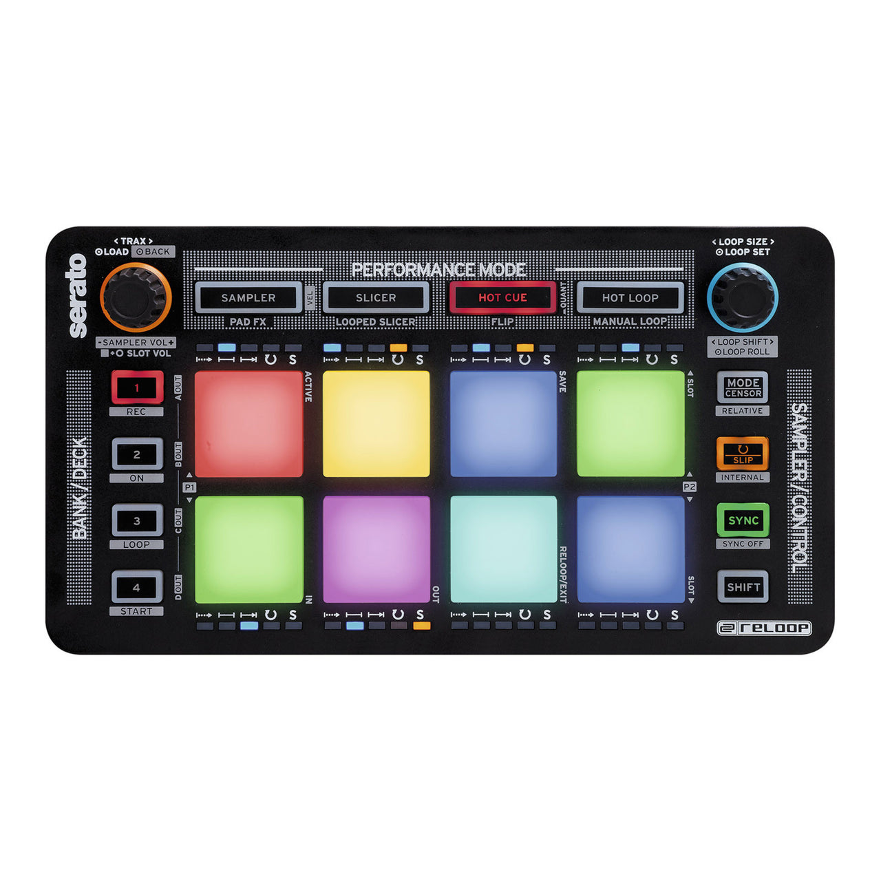 Controlador Reloop Neon Plug and play con Serato DJ Pro