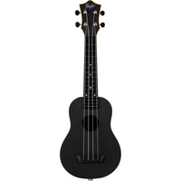 Thumbnail for Ukulele Flight Soprano Negro Con funda Y Afinador Tus35 pack blk