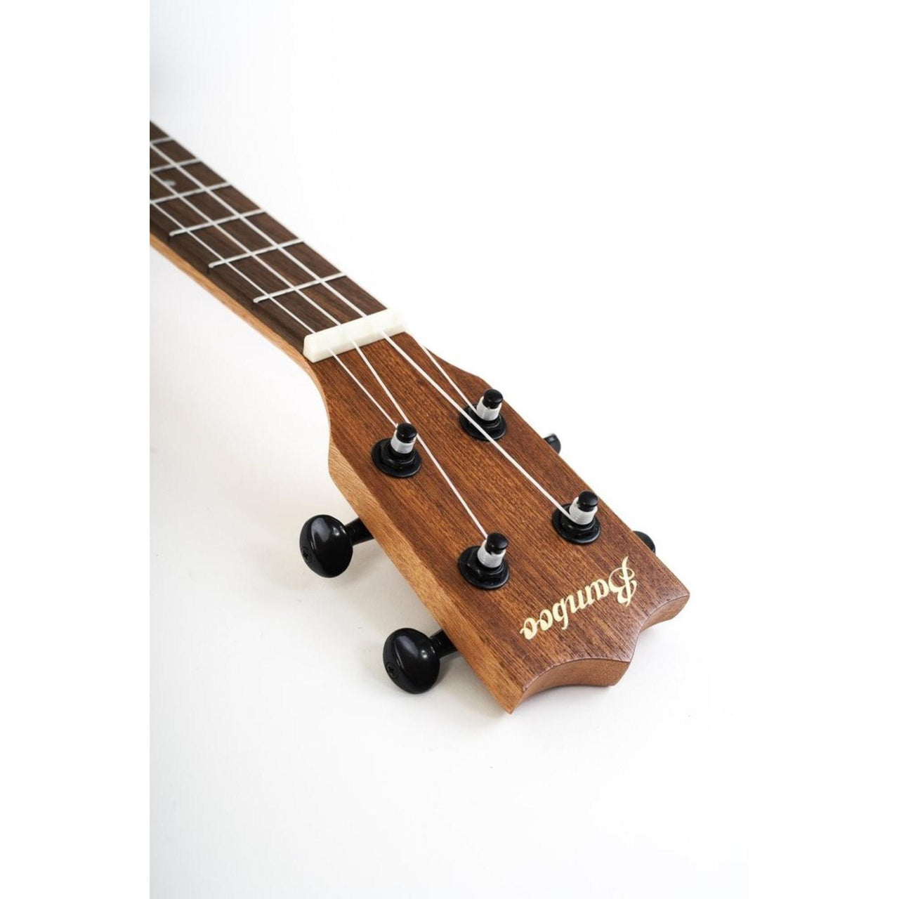 Ukulele Concierto Bamboo  U-23-sapele-q Electroacustico Sapele Con Funda