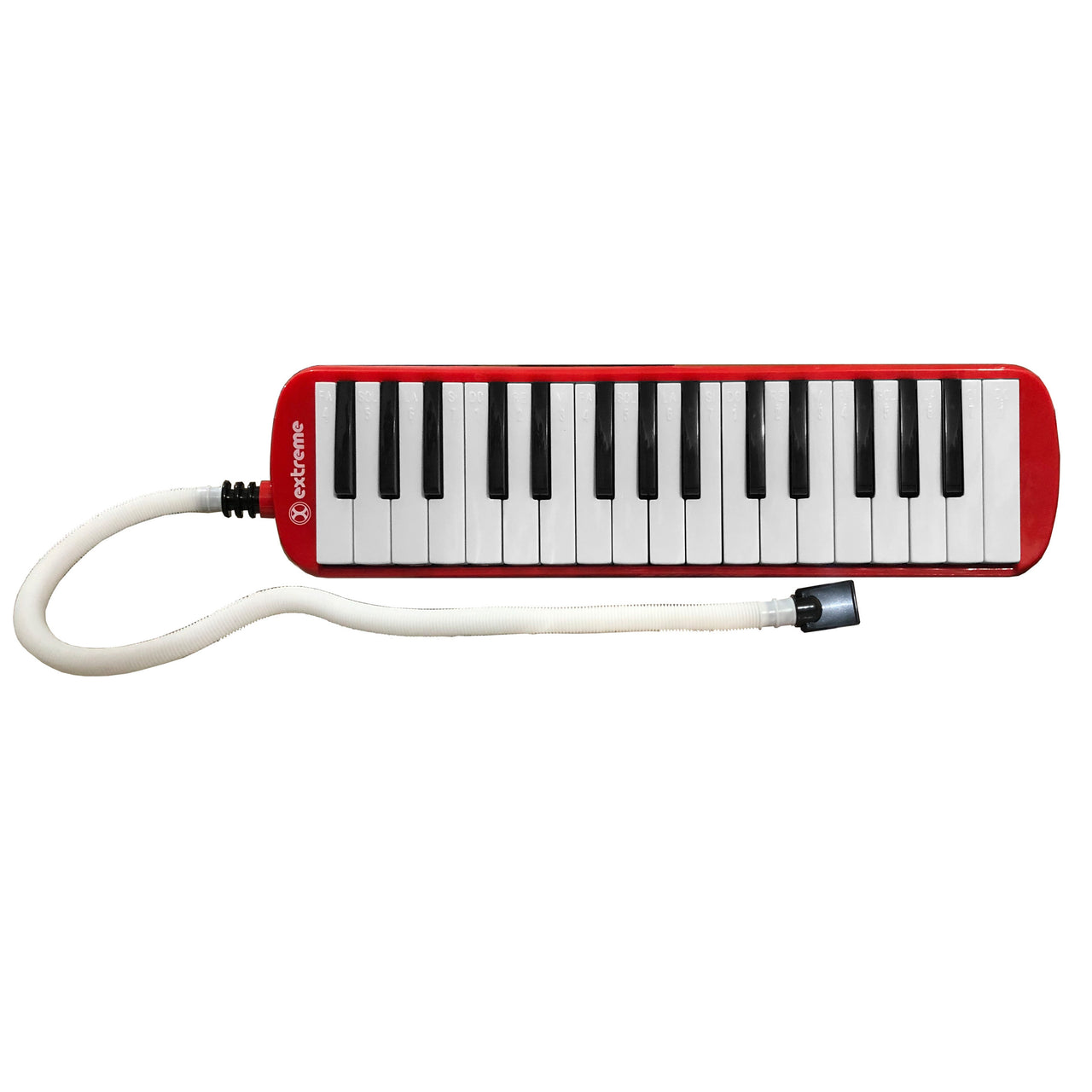 Melodica Extreme 32 Teclas 2 1/2 Octavas C/estuche Rojo, Exml003