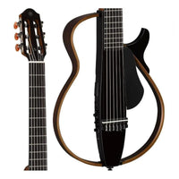 Thumbnail for Guitarra Yamaha Silent Cuerdas De Nylon Translucent Black, Slg200ntbl