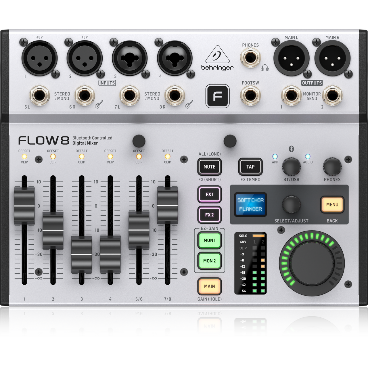 Mezcladora Behringer Flow 8 Digital Usb 8 Canales