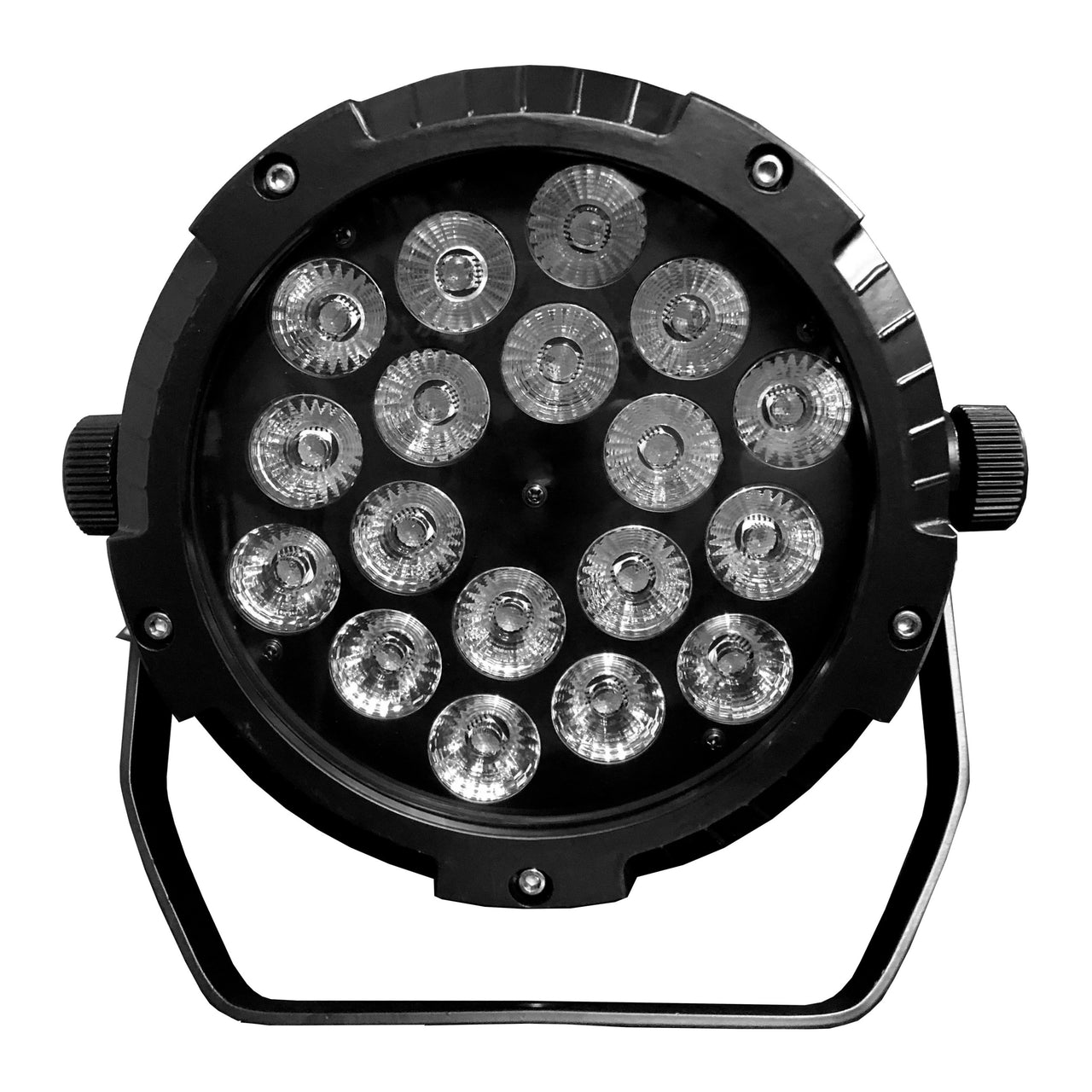 Par Led Super Bright Par180 Xt 5 En 1 Case Con 4 Piezas 18x10 Rgba