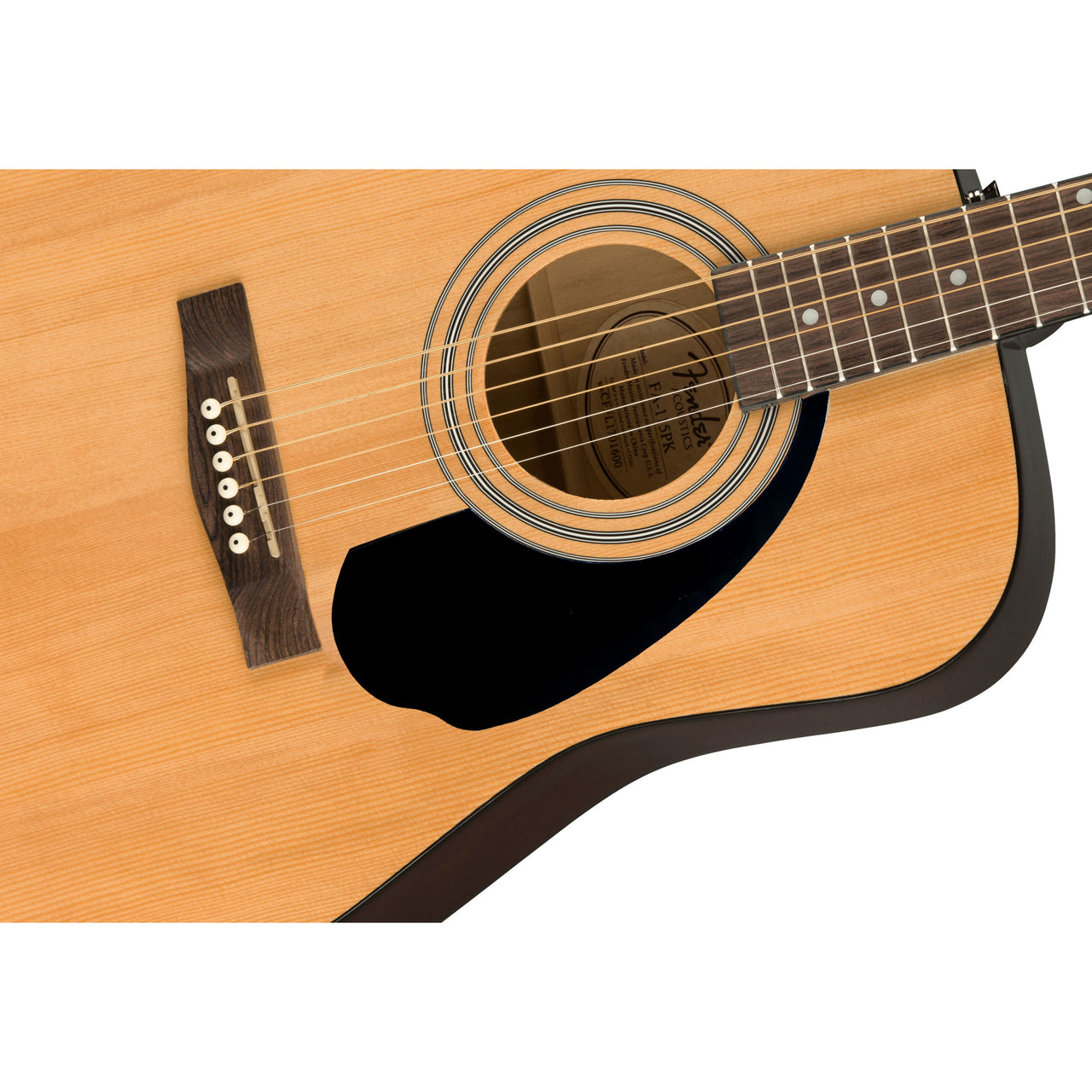 Paquete Guitarra Acustica Fender Dreadnought Fa-115, 0971210721