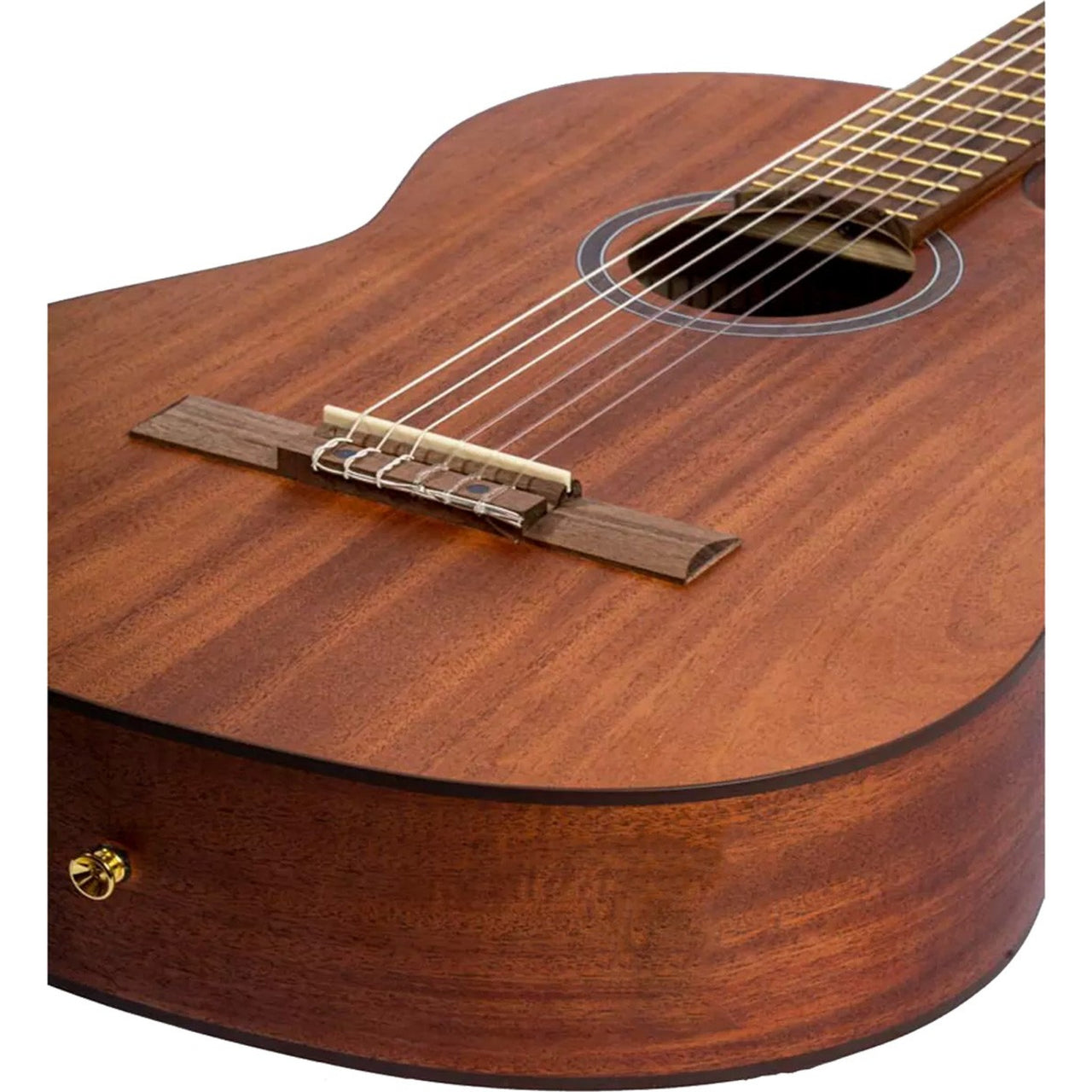 Guitarra Clasica Bamboo Mahogany 39" C/funda, Gc-39-mahogany