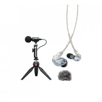 Thumbnail for microfono shure paq. mv88+kideo kit+auriculares se215-cl,mv88+se-215cl