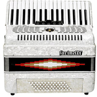 Thumbnail for Acordeon Farinelli 34 Teclas 60 Bajos 5 Reg Blanco, 1308w