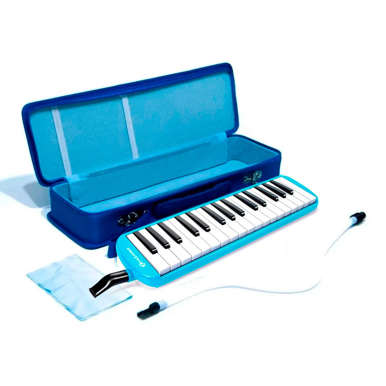 Melodica Extreme 32 Teclas 2 1/2 Octavas C/estuche Azul, Exml002