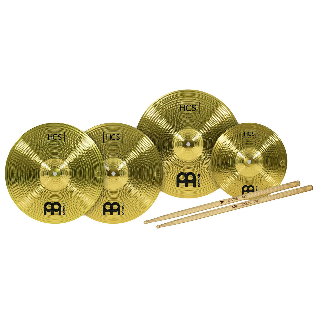 Paquete Platillo Meinl 13",14" Y 10", Hcs1314+10s