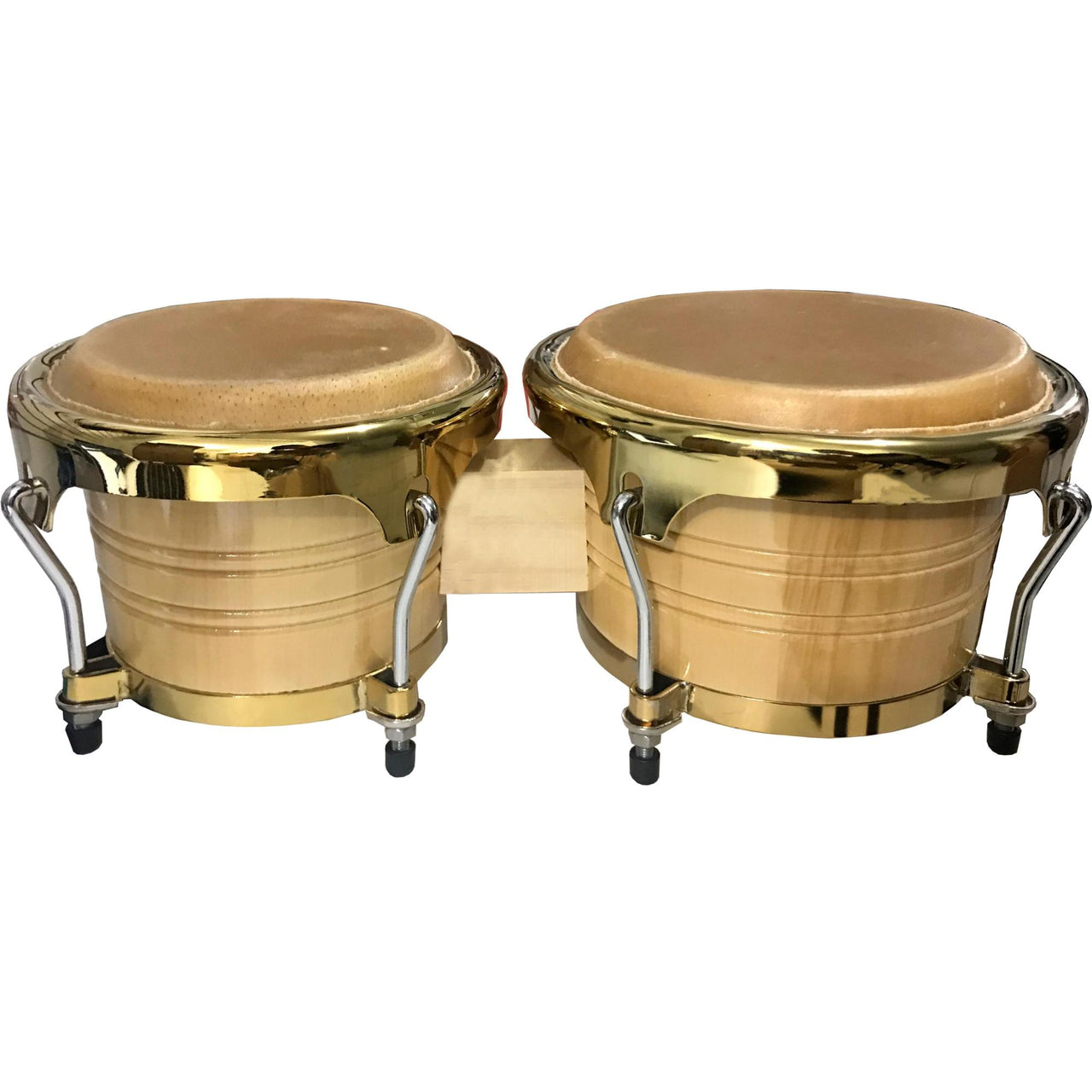 Bongo Extreme 8" 9" Madera Natural Herr Dorado, Exbg007