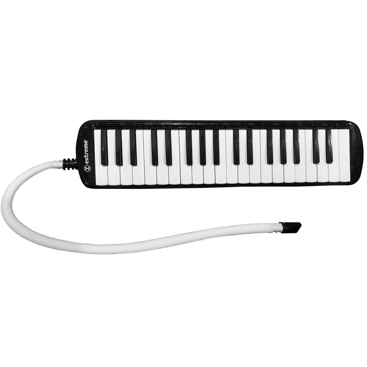 Melodica Extreme 37 Teclas 3 Octavas C/Estuche Negra, Exml008