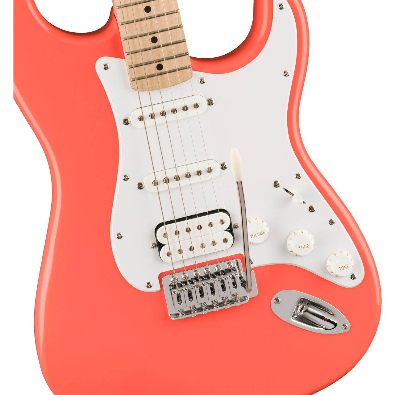 Guitarra Electrica Fender Sonic Stratocaster Hss Tahitian Coral 0373202511