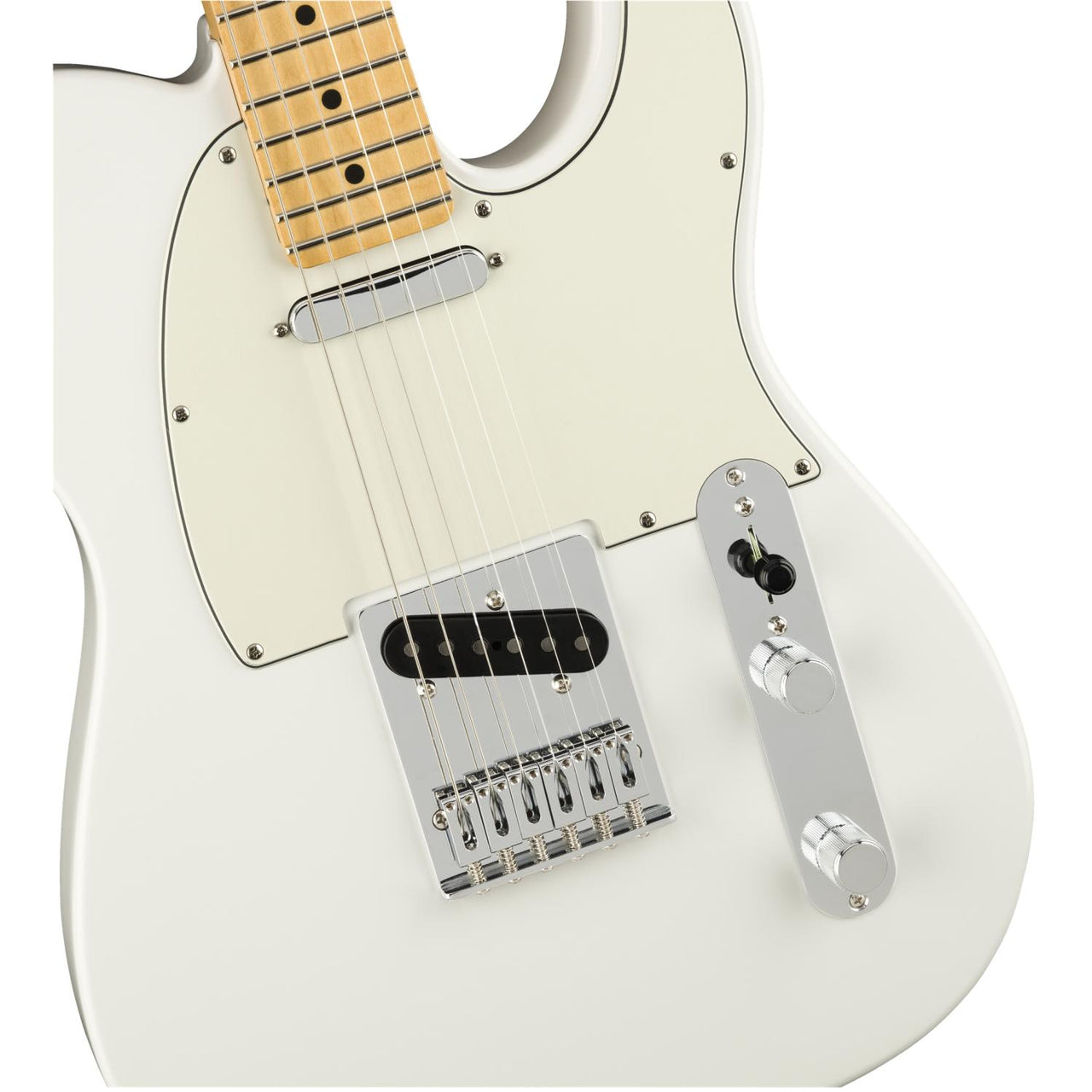 Guitarra Fender Player Telecaster Mn Polar White Electrica 0145212515