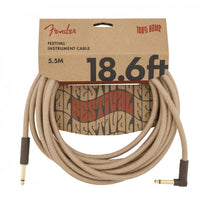 Thumbnail for Cable Fender Festival Hemp Natural Instrumento 5.5 Mts 0990918021