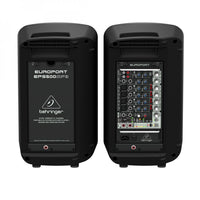 Thumbnail for Sistema de Audio Behringer Eps500mp3 Portátil con Mezcladora