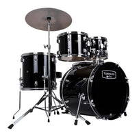 Thumbnail for Bateria Mapex Tornado Negra 5 Piezas Tnd5254tcdk