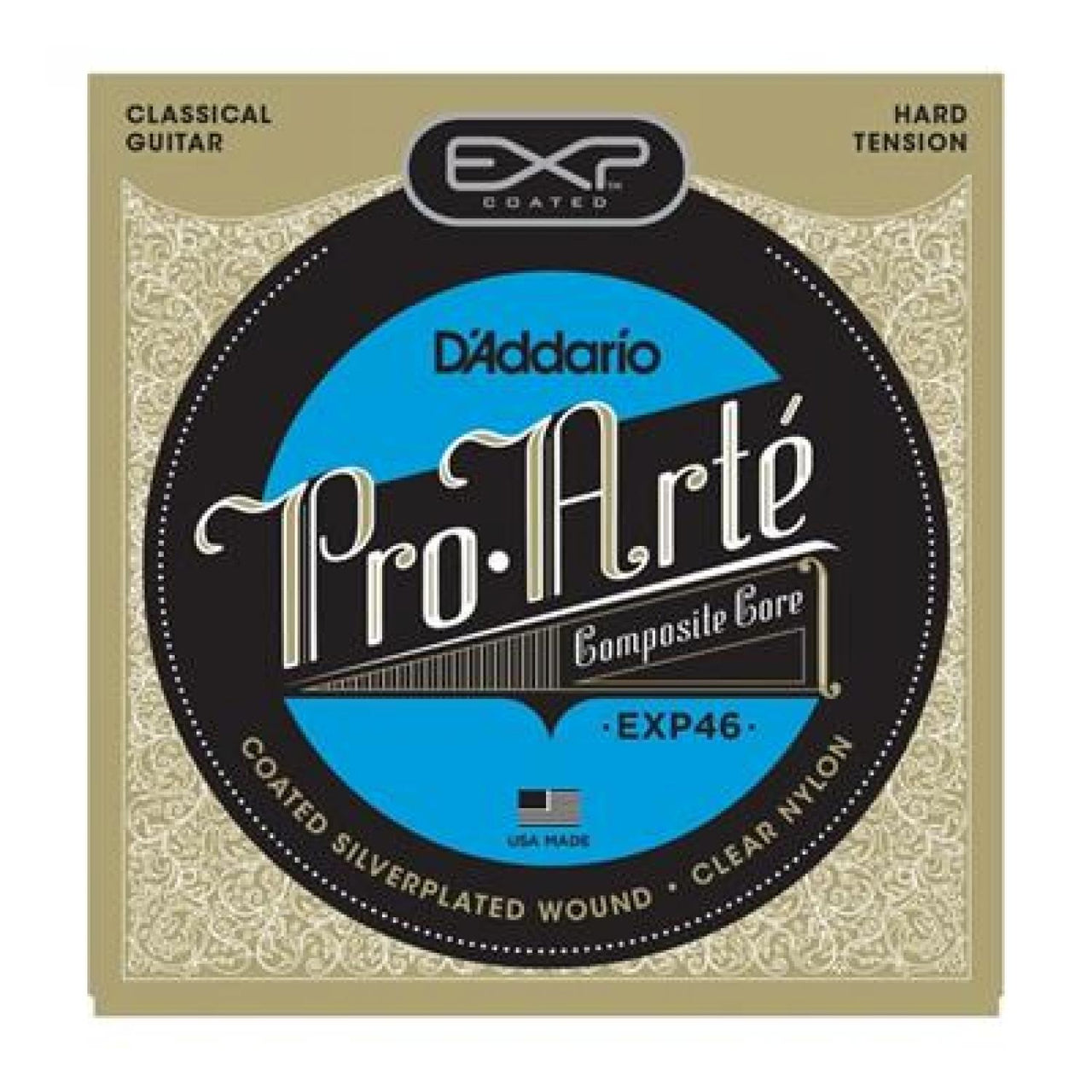 Encordadura D Addario Exp46 Para Guitarra Clasica Alta Tension