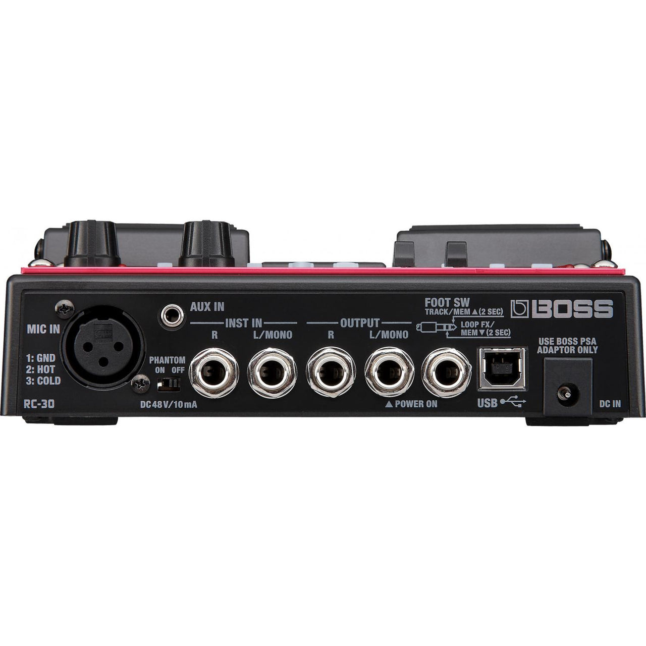 pedal Boss doble loop station dos canales, rc-30