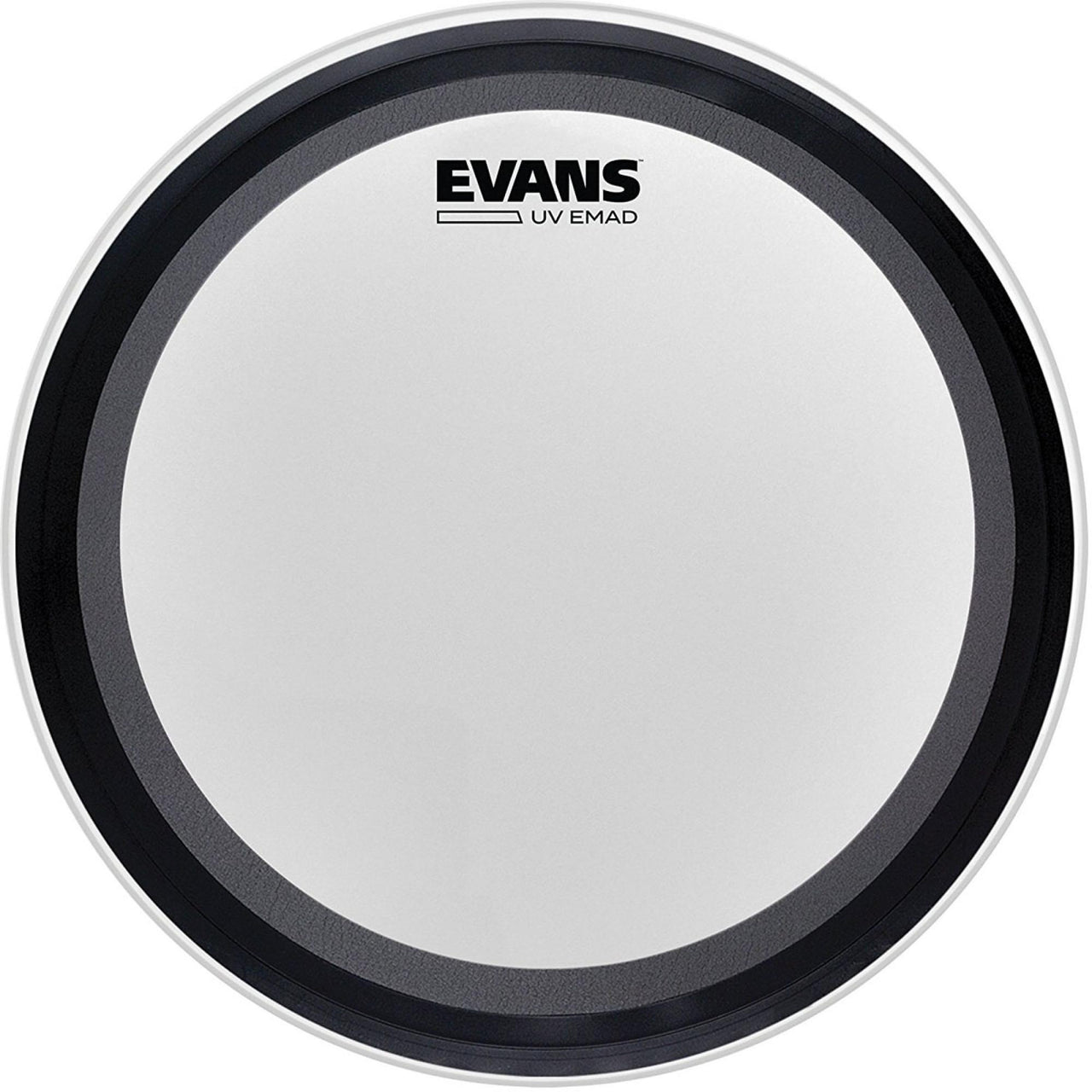 Parche Evans Bd24emaduv  Tecnologia Uv Con Sordina 24 Pulgadas