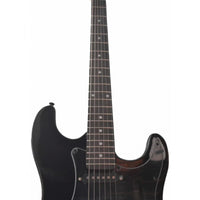 Thumbnail for Guitarra Electrica Bellator Neg10wst bkb Stratocaster Paquete Negra Mica Negra