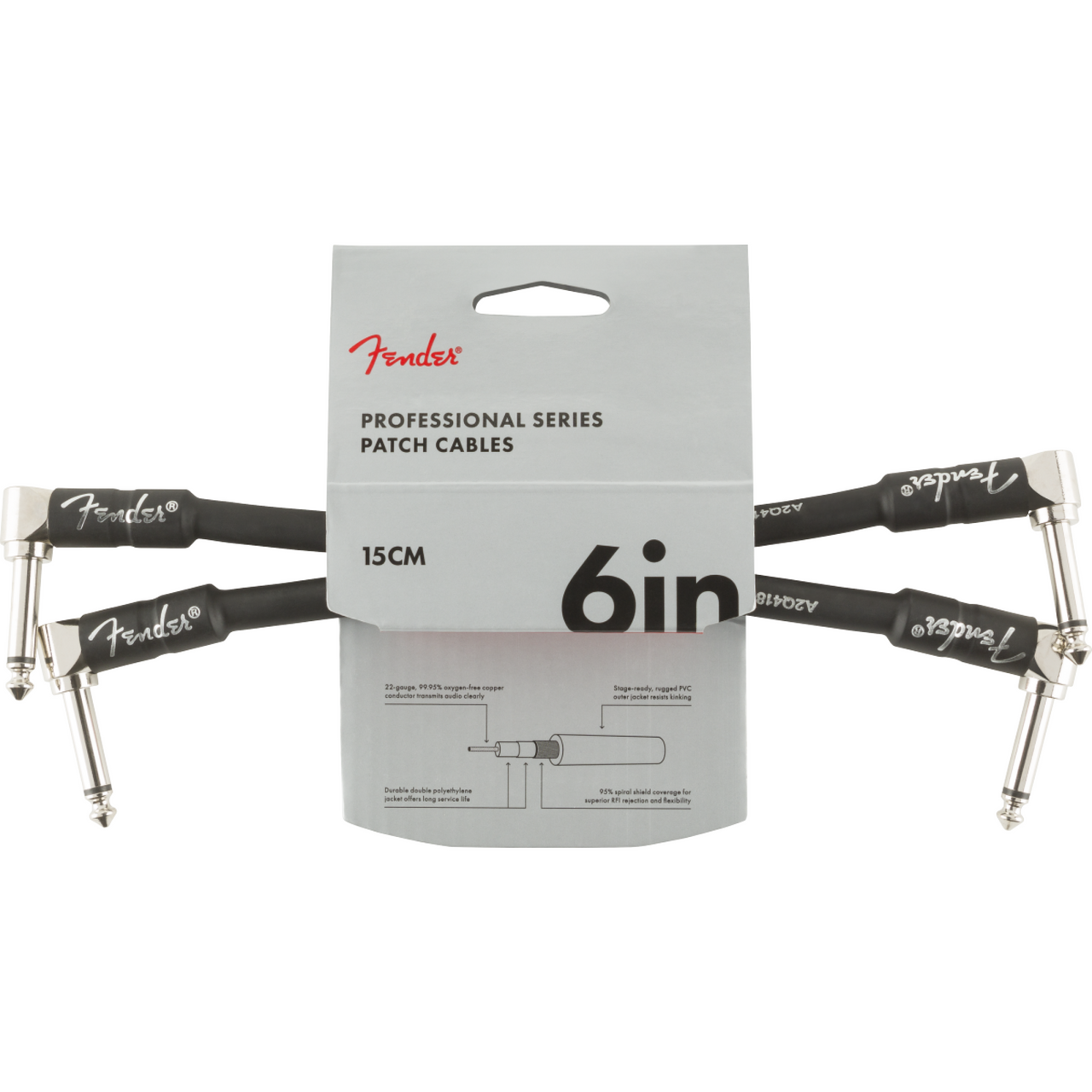 Cable Fender Plug A Plug Parcheo 15cm Escuadra (Par), 0990820023