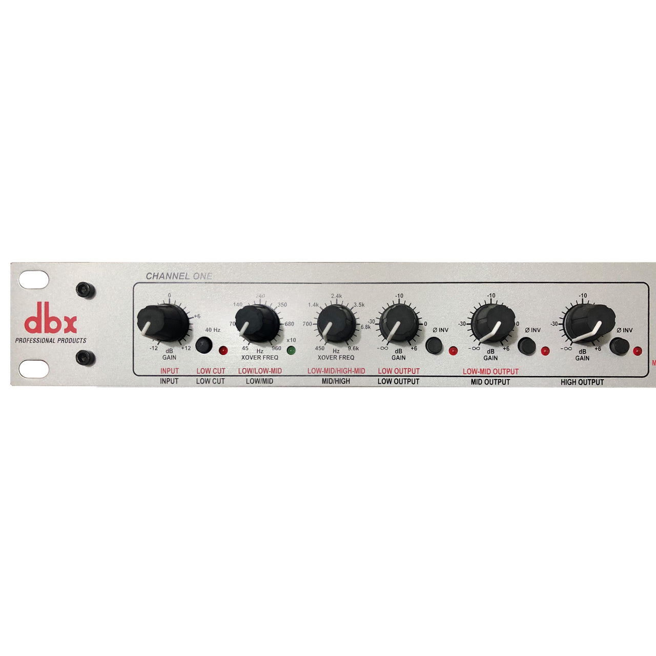 Crossover Dbx Con Conectores Xlr, 234xs