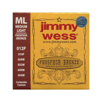 Thumbnail for Encordadura Jimmy Wess P/guitarra E/a Bronce 12-054, Jwga-812bf (wb12)